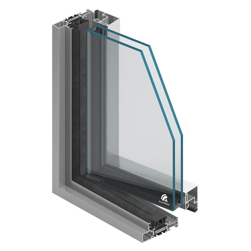 MB-Slimline ipari rácsos ablakot imitáló ablakrendszer felújításhoz
