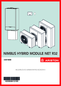 Nimbus M Hybrid Net R32 levegő-víz hőszivattyú - szerelési útmutató