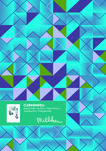 Milliken Clerkenwell modul szőnyegpadló 
<br>Travelling Line, Angled Walk, Ely Place  - általános termékismertető