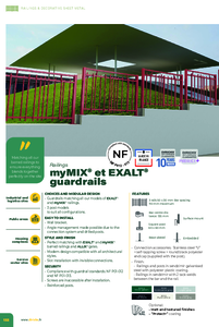 Dirickx Exalt és myMix korlátok - részletes termékismertető