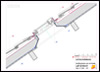 Szarufák fölötti hőszigetelés <br>
cserépléc síkjára fektetett vápakialakítás, segédléccel - CAD fájl