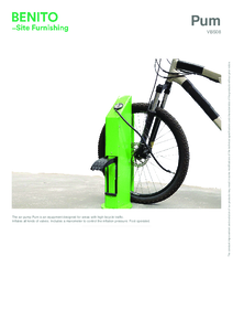 Benito Novatilu Pum kerékpár pumpa állomás - műszaki adatlap