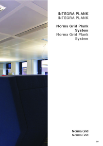 Norma Grid látszóbordás kazettás fém álmennyezet - részletes termékismertető
