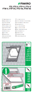 FTP-V, FTS-V, FTS - billenő tetőtéri ablakok	 - alkalmazástechnikai útmutató