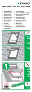 FPP-V preSelect MAX, FPU-V preSelect MAX felnyíló-billenő tetőtéri ablakok - alkalmazástechnikai útmutató