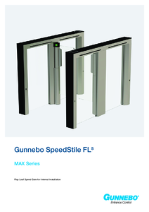 Gunnebo SpeedStile FLs MAX gyorskapu - általános termékismertető