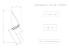 HSI 150-1xZ-K S60/X egyszeres ferdetömítés-csomag 
<br>bebetonozáshoz  - CAD fájl