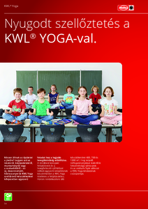 KWL YOGA / KWL YOGA Style decentralizált hővisszanyerős szellőztetés <br>
(Helios KWL 7.2 katalógus, 54-63. oldal) - részletes termékismertető