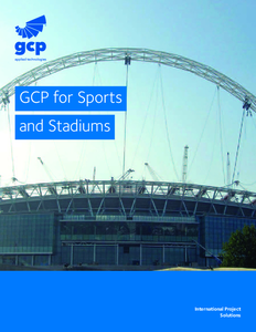 GCP - sport létesítmények, nemzetközi referenciák - általános termékismertető
