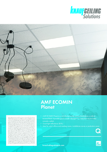 AMF ECOMIN Planet ásványi álmennyezet - részletes termékismertető