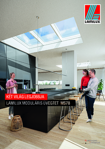 LAMILUX MS78 moduláris üvegtető - általános termékismertető