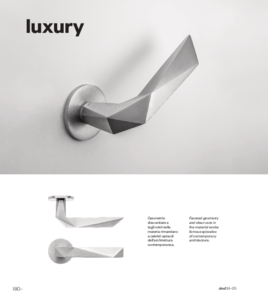 dnd Martinelli kilincsek - luxury | luxury 02 - általános termékismertető