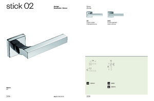 Dnd Martinelli design kilincsek - stick 02 - általános termékismertető