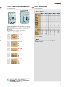 DPX-I terheléskapcsolók és áramvédő-kapcsolók <br>
(Energiaelosztási katalógus 1.) - részletes termékismertető