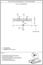 Általános hosszirányú tető-metszet - B-B csomópont - CAD fájl