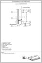 Függőleges kapu-metszet - Q-Q csomópont - CAD fájl