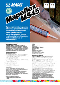 Mapeflex MS45 hézagkitöltő - részletes termékismertető