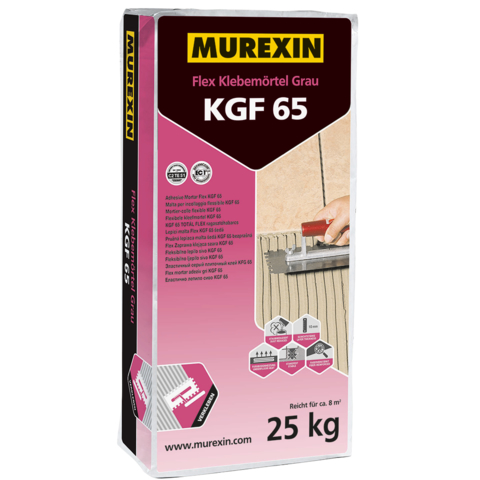 Murexin KGF 65 Totál Flex ragasztóhabarcs