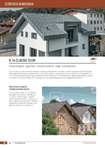 PREFA R.16 Classic kiselemes tetőfedés - általános termékismertető