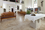 A mártélyi Szent Adorján templom új burkolatot kapott