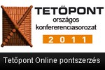 Online pontszerzés a TetőPont konferencia anyagaival