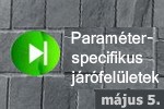 Építész Tervezői Napok 2011 - Paraméterspecifikus járófelületek