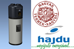 A HAJDU hőszivattyús forróvíztároló termékcsalád (HB300, HB300C, HB300C1) elnyerte a Magyar Termék Nagydíj Védjegyet