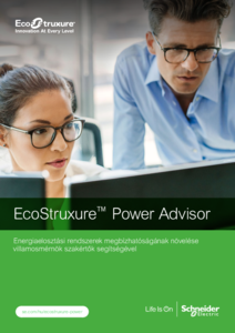 EcoStruxure Power Advisor tanácsadói szoftver <br>
(SE3602019) - részletes termékismertető