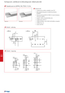Schrack Technik vezetékcsatornák <br>
(K-ENERGHU6 / 540-546. oldal) - részletes termékismertető