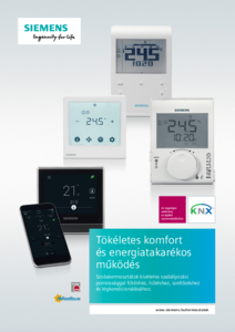 Siemens termosztátok 2018 - részletes termékismertető