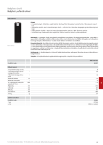 STIEBEL ELTRON HSBC 180 Plus beépített tároló HMV készítéséhez <br>
STIEBEL ELTRON termékkatalógus 2024, 187. oldal) - műszaki adatlap