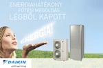 Daikin Altherma hőszivattyú akció ajándék légtisztítóval