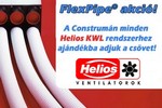 Meghosszabb&iacute;tott&aacute;k a Helios KWL hővisszanyerős k&ouml;zponti szellőztetőkre vonatkoz&oacute; akci&oacute;t