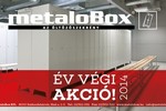 metaloBox öltözőberendezések év végi akciója
