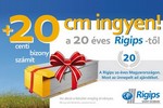 Rigips gipszkarton akció a márkakereskedésekben