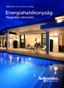 Energiahatékonyság - új kiadvány a Schneider Electrictől - általános termékismertető