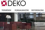 &Uacute;j Deko weboldal