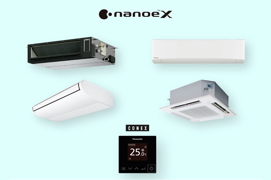 A Panasonic bemutatja továbbfejlesztett PACi NX klímaberendezését