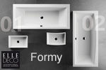 RAVAK Formy fürdőszoba koncepció - Könnyed átmenet két forma között 