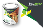 Új BauColor faanyagvédő időjárásálló vékonylazúr a Celli-Festék Kft.-től