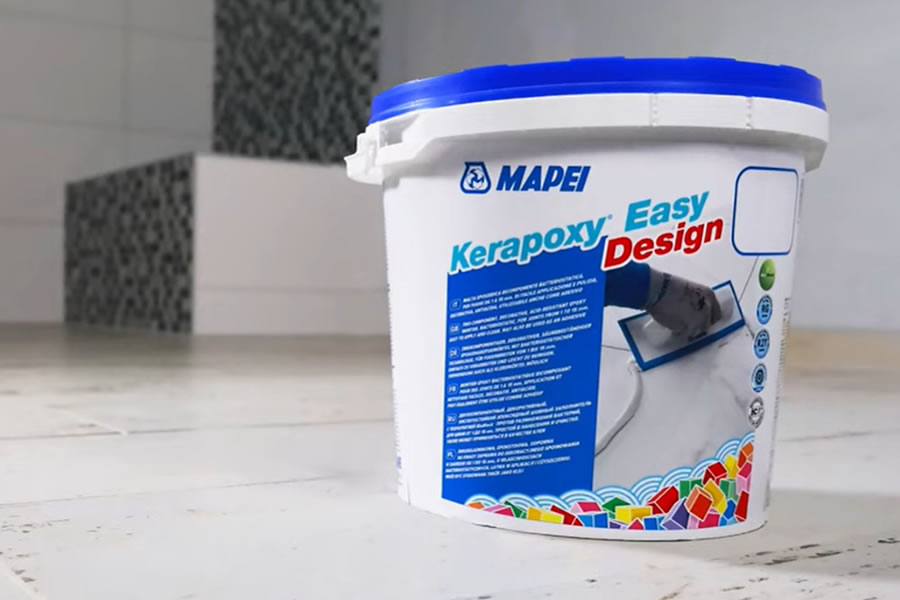 Kerapoxy Easy Design  - a Mapei legújabb dekoratív epoxi fugázóanyaga