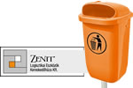 Új műanyag hulladékgyűjtő a Zenit Kft.-től