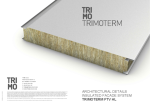 Tromoterm FTV HL szigetelt homlokzati rendszer - csomópontok - tervezési segédlet