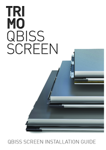 Qbiss Screen szerkezeti falrendszer - alkalmazástechnikai útmutató