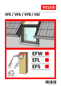 VELUX VFE/VFA/VFB/VIU beépítési útmutató - szerelési útmutató