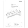 Tondach V11 tetőcserép gerinc kialakítás - CAD fájl