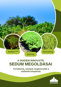 Diadem® sedum megoldások: DiaMAT Pro, DiaTray, DiaCutting - általános termékismertető