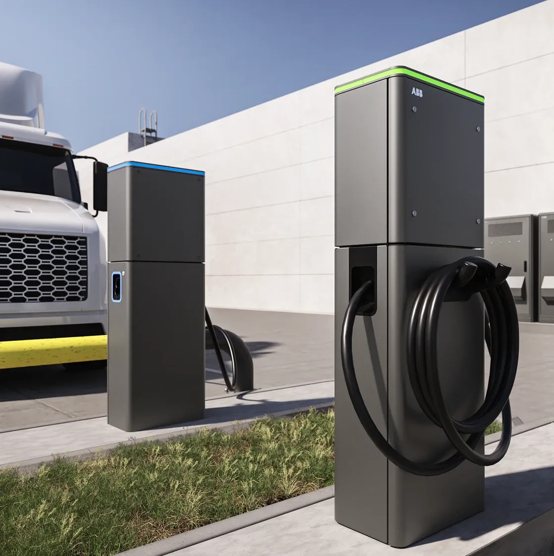 ChargeDock Dispenser elektrommos járműtöltő