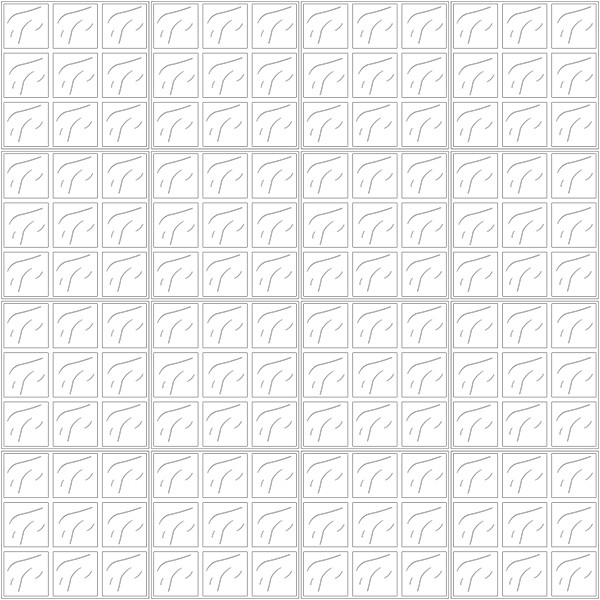 Rusztiko térkövek - fektetési minta