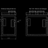 Lipumax földbe telepíthető vasbeton zsírleválasztó <br>(nézetek) - CAD fájl